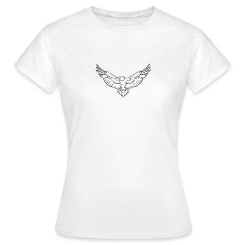 eagle23 - Frauen T-Shirt - Weiß - Vorne - AI Model Female 172 dark (172cm)