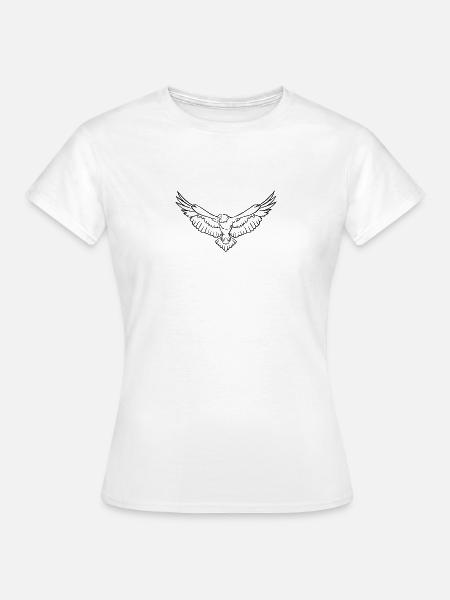 eagle23 - Frauen T-Shirt - Weiß