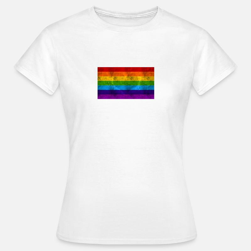 Rainbow flag - Women's T-Shirt - white