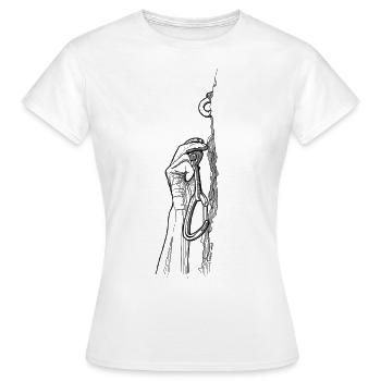 Almost There - Women's T-Shirt - white - Front - AI Model Female 172 dark (172cm)