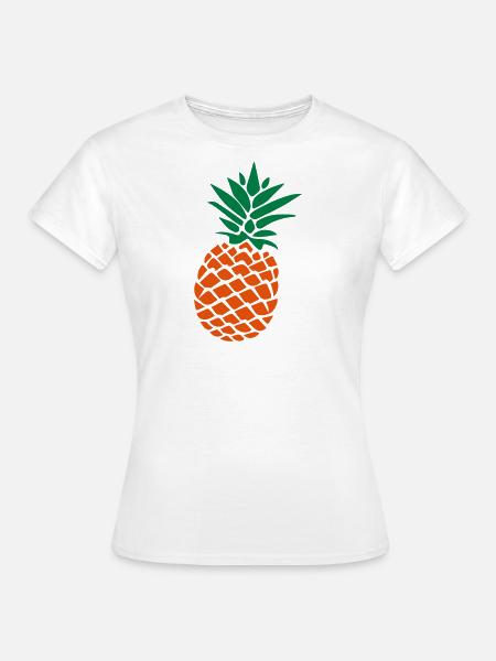 Ananas Bahamas - Frauen T-Shirt - Weiß