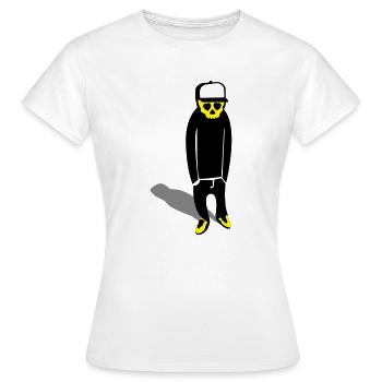 emo - T-shirt Femme - blanc - Devant - AI Model Female 172 dark (172cm)