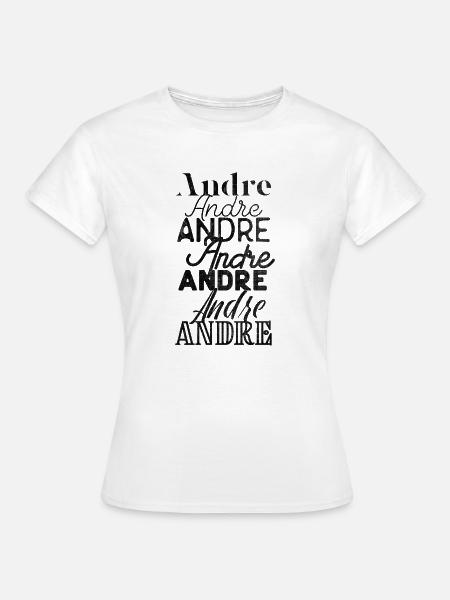 Andre - Frauen T-Shirt - Weiß