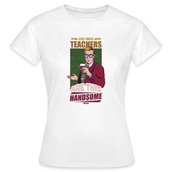 Mathematics - Women's T-Shirt - white - Front - AI Model Female 172 dark (172cm)