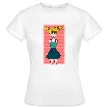 WIFE. DAUGHTER. ADOLESCENT. WOMEN'S DAY - Women's T-Shirt - white - Front - AI Model Female 172 dark (172cm)