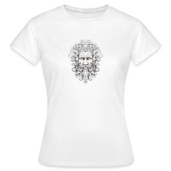 Dieu grec - T-shirt Femme - blanc - Devant - AI Model Female 172 dark (172cm)