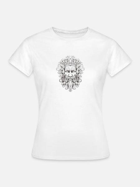 Griechischer Gott - Frauen T-Shirt - Weiß