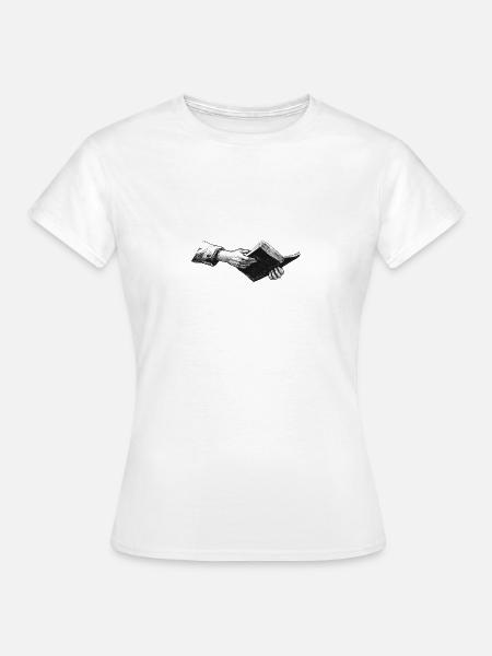 Buch - Frauen T-Shirt - Weiß
