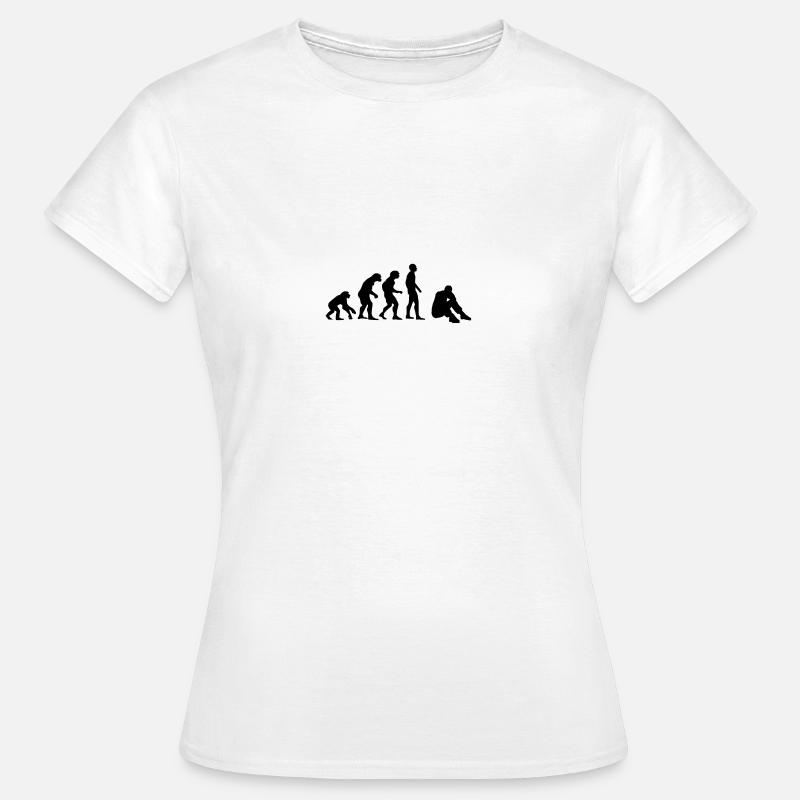 Evolutionary depression - Women's T-Shirt - white