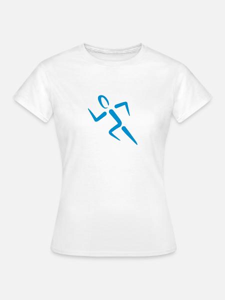 rennen - Frauen T-Shirt - Weiß