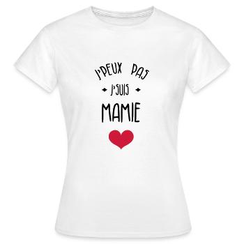 Großmütter / Oma / Mami / Großmutter / Mamy - Frauen T-Shirt - Weiß - Vorne - AI Model Female 172 dark (172cm)
