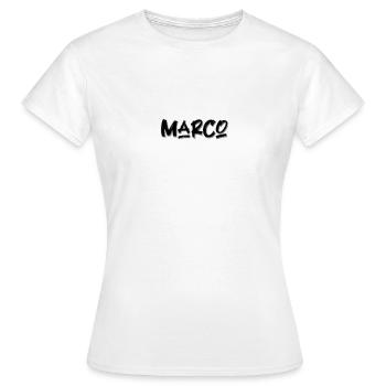 marco 10000 - T-shirt Femme - blanc - Devant - AI Model Female 172 dark (172cm)