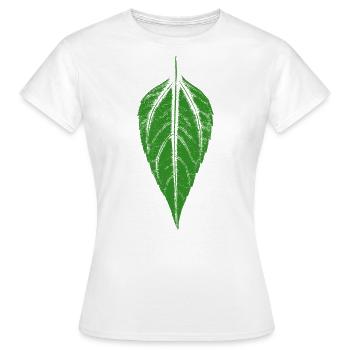 Leaf Jerusalem artichoke - Women's T-Shirt - white - Front - AI Model Female 172 dark (172cm)