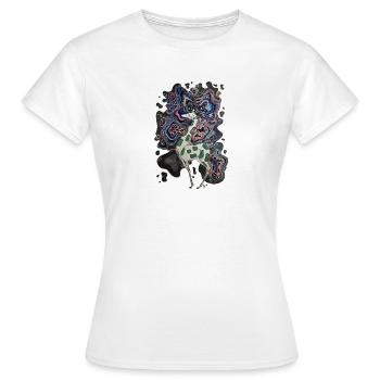 Pensez Curvy! - T-shirt Femme - blanc - Devant - AI Model Female 172 dark (172cm)