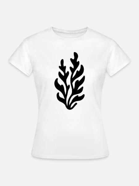 Alge - Frauen T-Shirt - Weiß