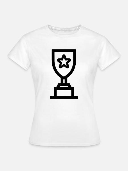 Trophäe - Frauen T-Shirt - Weiß