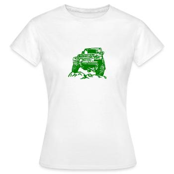 Jeep - T-shirt Femme - blanc - Devant - AI Model Female 172 dark (172cm)
