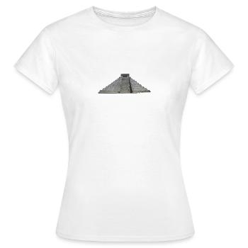 Chichen Itza - Frauen T-Shirt - Weiß - Vorne - AI Model Female 172 dark (172cm)