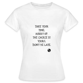 Come as you are - Nirvana - Kurt Cobain - Women's T-Shirt - white - Front - AI Model Female 172 dark (172cm)