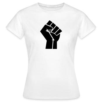 faust - Frauen T-Shirt - Weiß - Vorne - AI Model Female 172 dark (172cm)