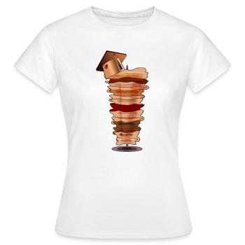 ÉTUDES DE FIN D’ÉTUDES À DÖNER KEBAB - T-shirt Femme - blanc - Devant - AI Model Female 172 dark (172cm)