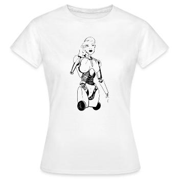 Arts - T-shirt Femme - blanc - Devant - AI Model Female 172 dark (172cm)