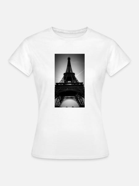 Eifelturm Paris / tour Eiffel - Frauen T-Shirt - Weiß