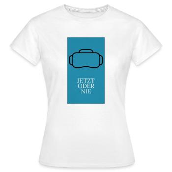 Alba Mein Projekt - Frauen T-Shirt - Weiß - Vorne - AI Model Female 172 dark (172cm)