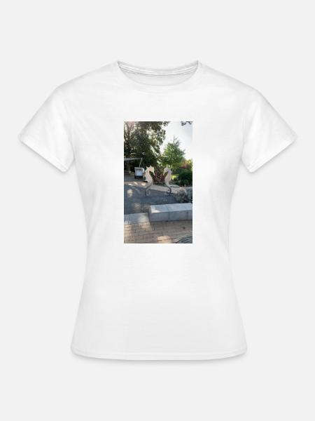 kunst seepferdchen - Frauen T-Shirt - Weiß