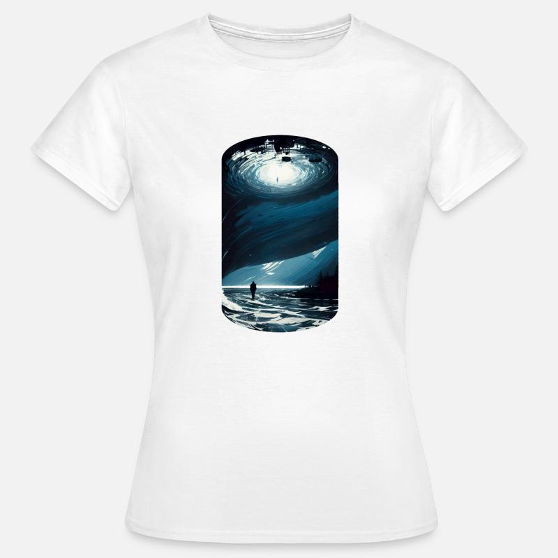 a world beyond - Frauen T-Shirt - Weiß