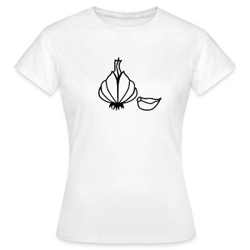Ail - T-shirt Femme - blanc - Devant - AI Model Female 172 dark (172cm)