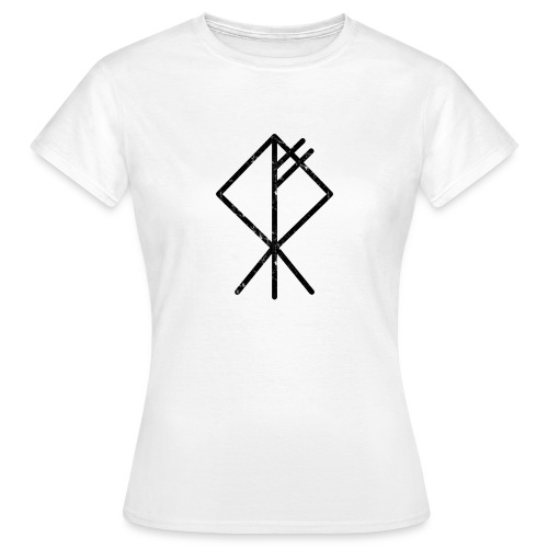 Wolf Wikinger Rune Symbol Glyphe Geschenk Ideen - Frauen T-Shirt