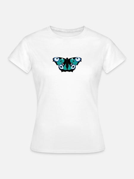 Nazar Butterfly - Frauen T-Shirt - Weiß