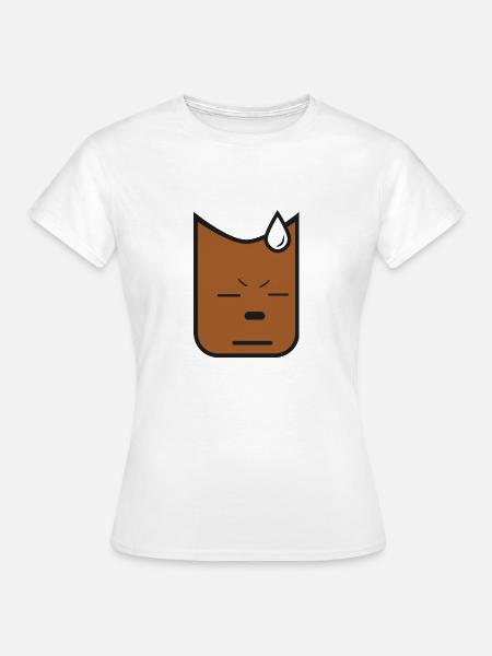 Peinlich - Frauen T-Shirt - Weiß