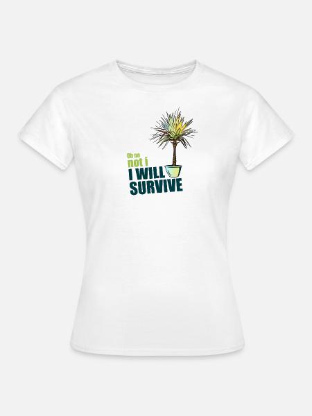 I will survive! - Women's T-Shirt - white