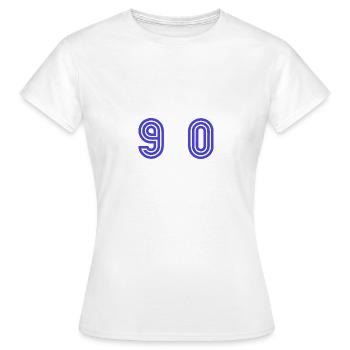 ANNIVERSARY. HAPPY BIRTHDAY. HAPPY BIRTHDAY - Women's T-Shirt - white - Front - AI Model Female 172 dark (172cm)