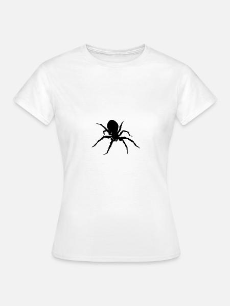 Spinnen - Frauen T-Shirt - Weiß