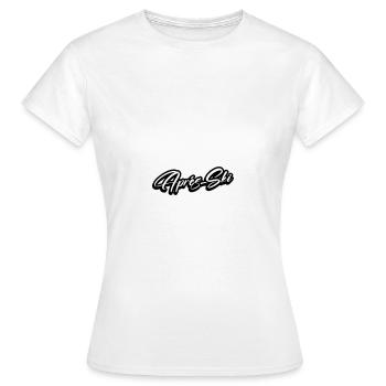 Après-ski - T-shirt Femme - blanc - Devant - AI Model Female 172 dark (172cm)