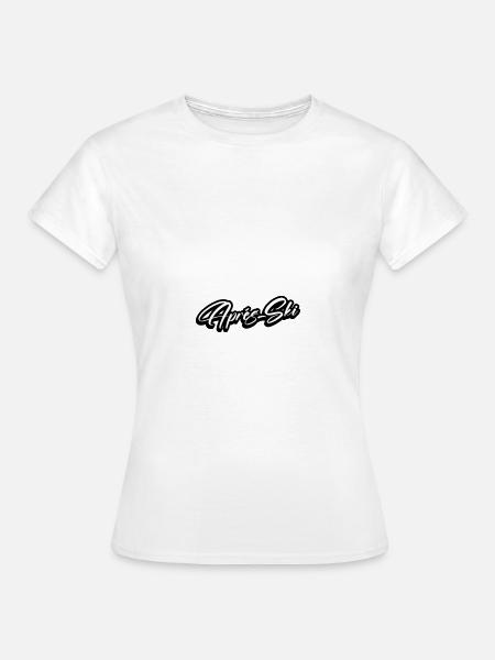 Après-ski - Maglietta da donna - bianco