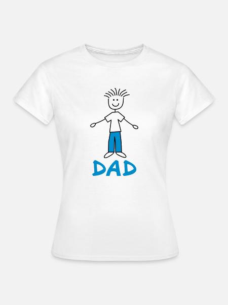 Dad - Frauen T-Shirt - Weiß