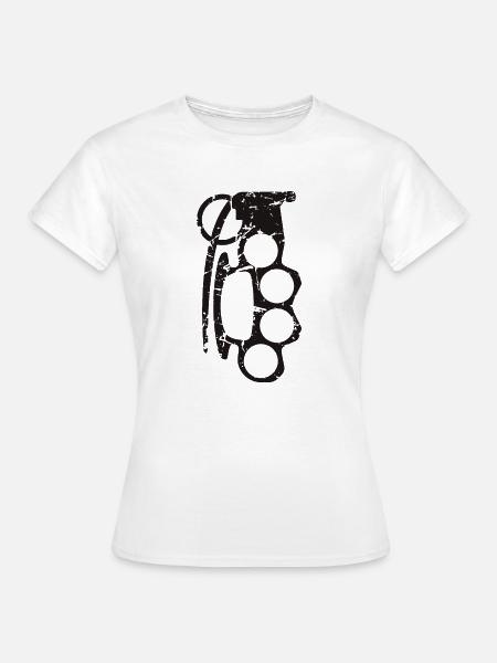 Granate - Frauen T-Shirt - Weiß