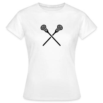 Lacrosse - T-shirt Femme - blanc - Devant - AI Model Female 172 dark (172cm)
