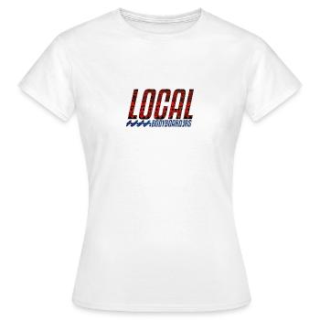 local bodyboarders - T-shirt Femme - blanc - Devant - AI Model Female 172 dark (172cm)