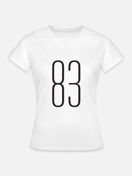 83 - Frauen T-Shirt - Weiß