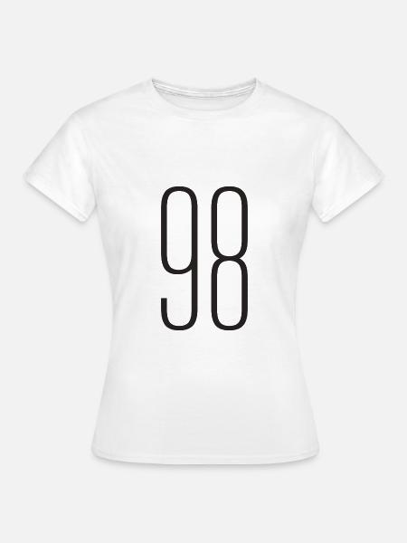 98 - Frauen T-Shirt - Weiß