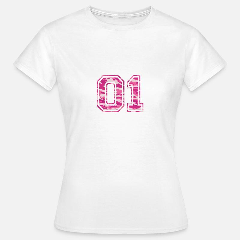 01 Camouflage Pink - Women's T-Shirt - white