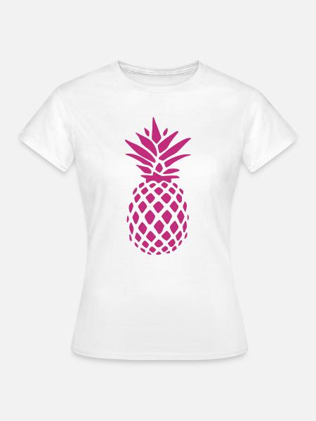 Ananas - Frauen T-Shirt - Weiß
