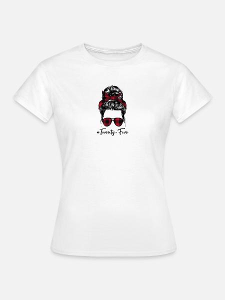 #Twenty-Five - Frauen T-Shirt - Weiß