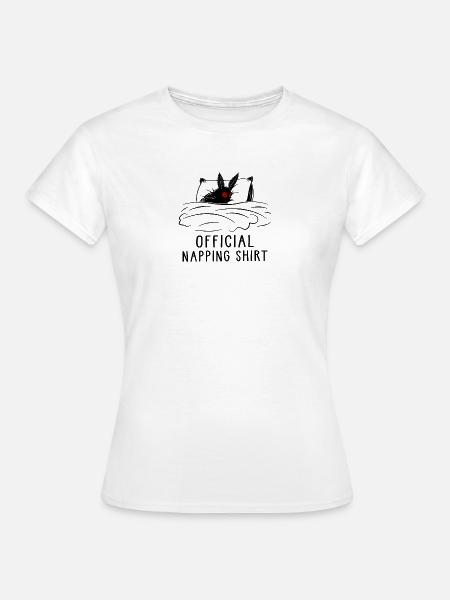 Official Napping Shirt - Frauen T-Shirt - Weiß