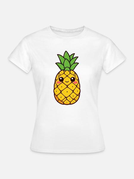 Ananas - Frauen T-Shirt - Weiß